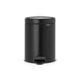 Brabantia newicon prullenbak - 5 liter - badkamer - matt black