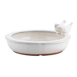 Load image into Gallery viewer, Esschert design vogelbad keramiek rond assorti
