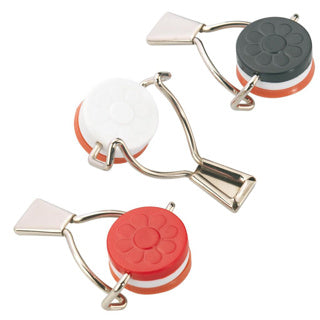 Load image into Gallery viewer, Westmark set van 3 flessendoppen met siliconenafdichting, staal, rood wit zwart, 44402270
