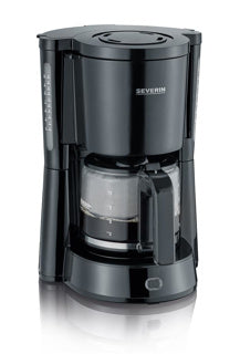 Severin ka 4815, filter koffiezetapparaat, 1,25 l, voor gemalen koffie, 1000 w, zwart