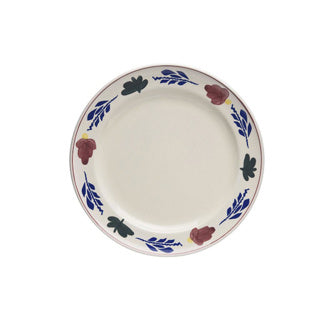 Royal boch boerenbont plat bord 24 cm | 6 stuks