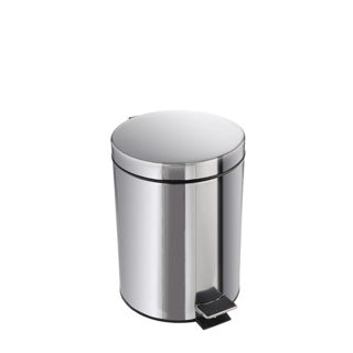 Load image into Gallery viewer, Pedaalemmer rvs 12 liter incl binnenemmer
