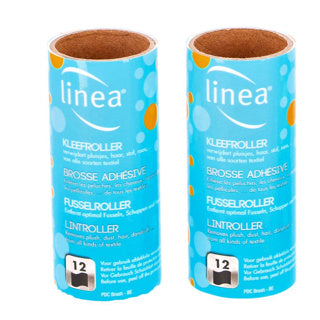Load image into Gallery viewer, Linea kleefborstelset met 2 reserverollen | 12 stuks
