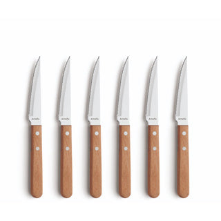 Load image into Gallery viewer, Amefa pizza steak messenset 6-delig
