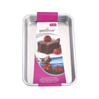 Patisse silver-top brownievorm 28 x 18 cm | 4 stuks