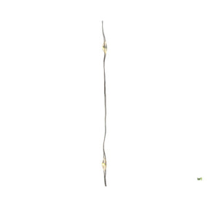 Lumineo zilverdraad warmwit; 295cm | 60 stuks