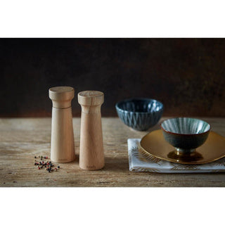 Load image into Gallery viewer, Amefa peper zout molen 2 delig hout
