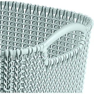 Load image into Gallery viewer, Curver knit opbergmand maat l 19 l blauw
