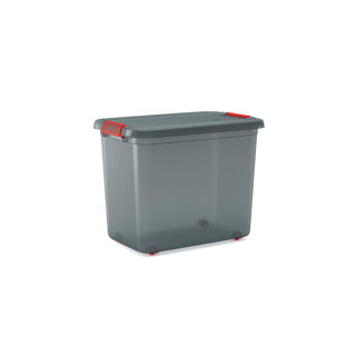 Load image into Gallery viewer, Kis k latch opbergbox xxl op wielen 69 l
