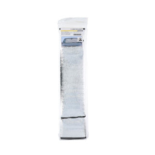 Dunlop antivries zonnescherm 130 x 60 cm aluminium | 4 stuks