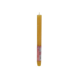 Bolsius dinerkaars rustiek honeycomb geel 27 cm | 9 stuks