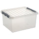 Sunware q-line opbergbox 36 liter transparant 50x40x26cm