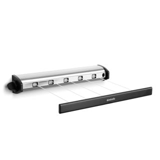Brabantia roldrooglijn - uittrekbaar tot 4,4 m - 22 m - matt steel