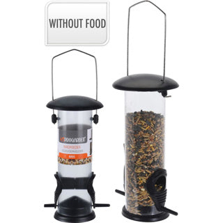 Pro garden vogelvoerhouder voor zaad metaal d10xh23cm | 3 stuks