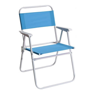 Load image into Gallery viewer, Strandvouwstoel met armleuning 50 x 54 x 79 cm 3 assorti
