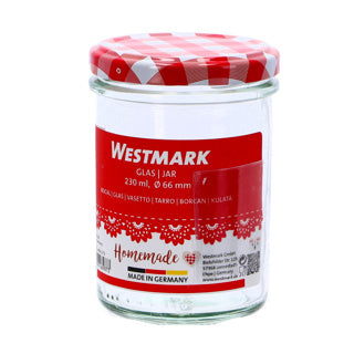 Load image into Gallery viewer, Westmark glazen jampot 230 ml 6.6 cm
