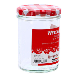 Load image into Gallery viewer, Westmark glazen jampot 230 ml 6.6 cm

