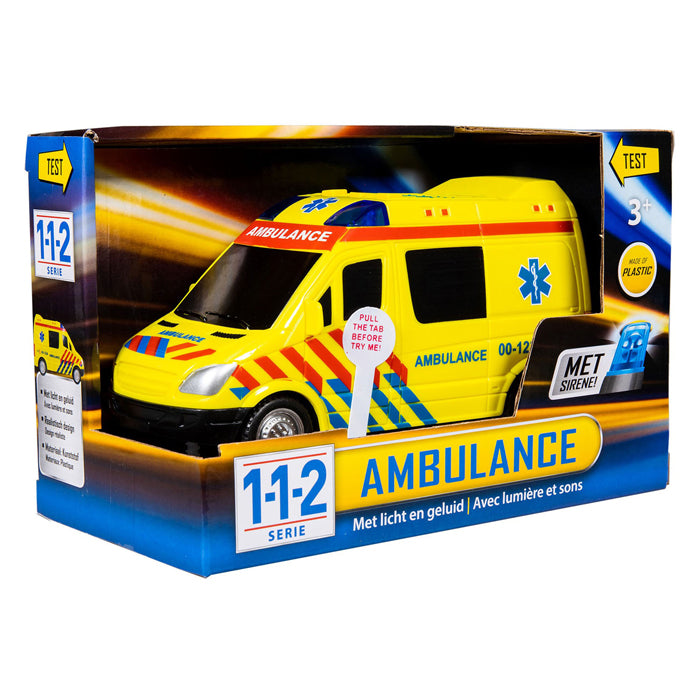 Load image into Gallery viewer, 112 rescue racers ambulance met licht en geluid
