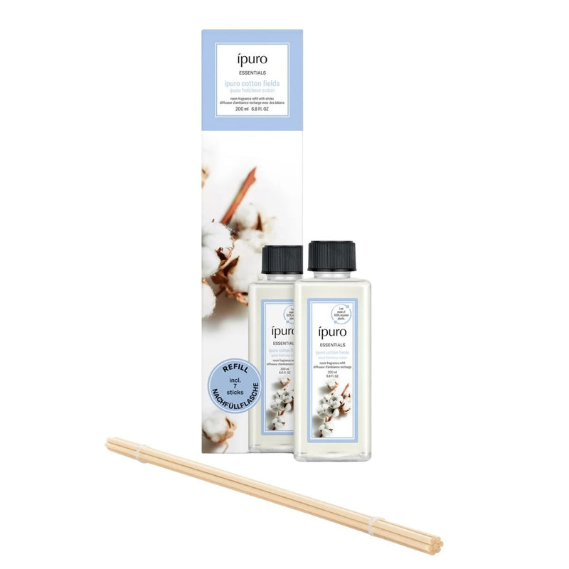 Load image into Gallery viewer, Ipuro geurdiffuser navulling cotton fields 200ml
