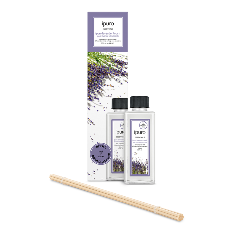 Load image into Gallery viewer, Ipuro geurdiffuser navulling lavender touch 200ml
