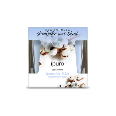 Ipuro geurkaars cotton fields 125gr.