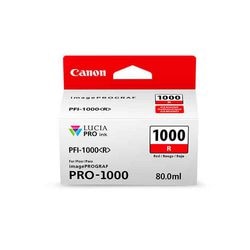 Inktcartridge canon pfi-1000 r rood