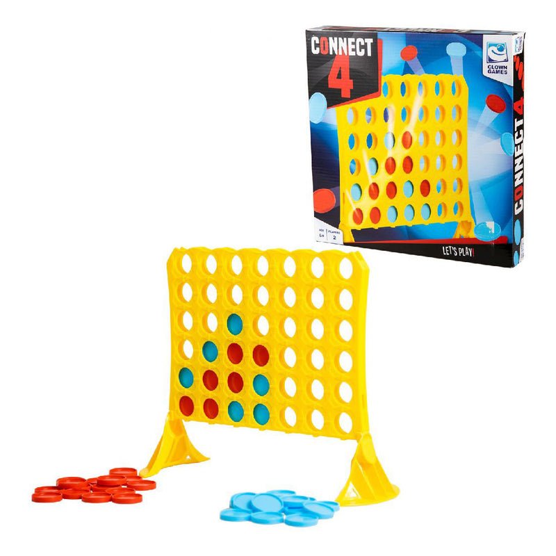Load image into Gallery viewer, Van der meulen clown games connect4 bordspel
