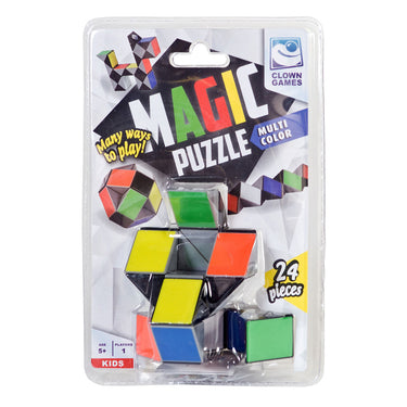 Magic puzzle clown kleur