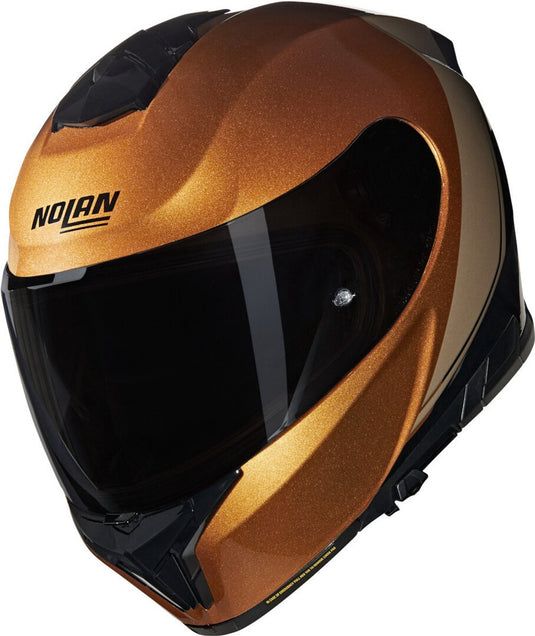 Nolan n80-8 verniciatura speciale 341 oker zwart glossy integraalhelm - maat s - helm