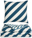 Ambiante mares - dekbed zonder overtrek (incl. 2 kussenslopen) - 240x200 cm - blauw - all year - wasbaar