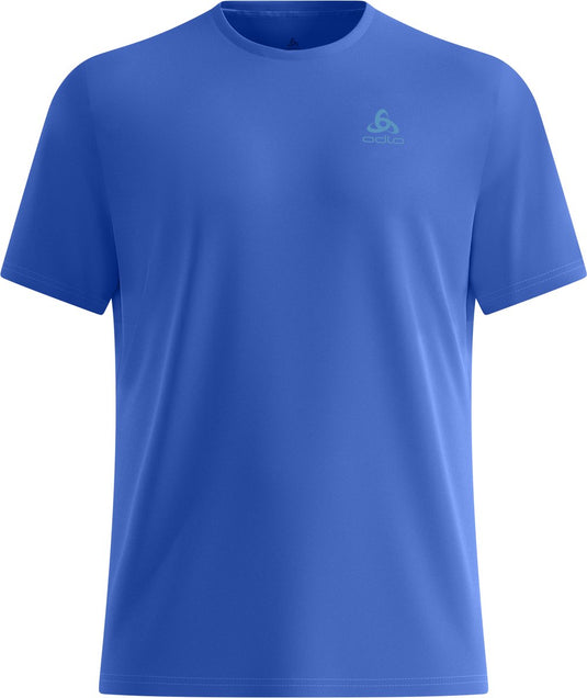 Odlo essential flyer hardloopshirt - mannen - dazzling blue - m