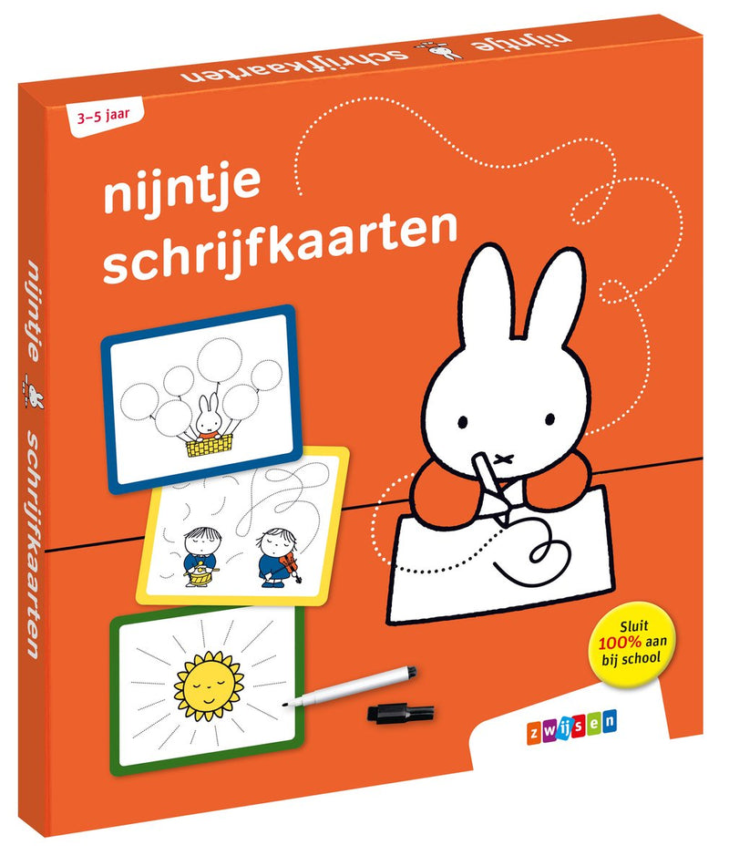 Load image into Gallery viewer, Nijntje edutainment - schrijfkaarten
