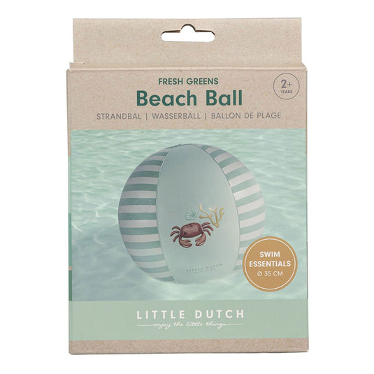 Little dutch fresh greens strandbal, 35cm