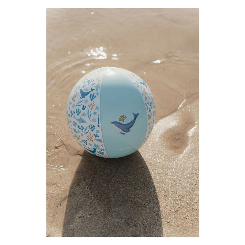 Afbeelding laden in galerijviewer, Little dutch strandbal blauw 35 cm ocean dreams
