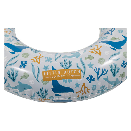 Little dutch ocean dreams zwemring blauw, 50cm