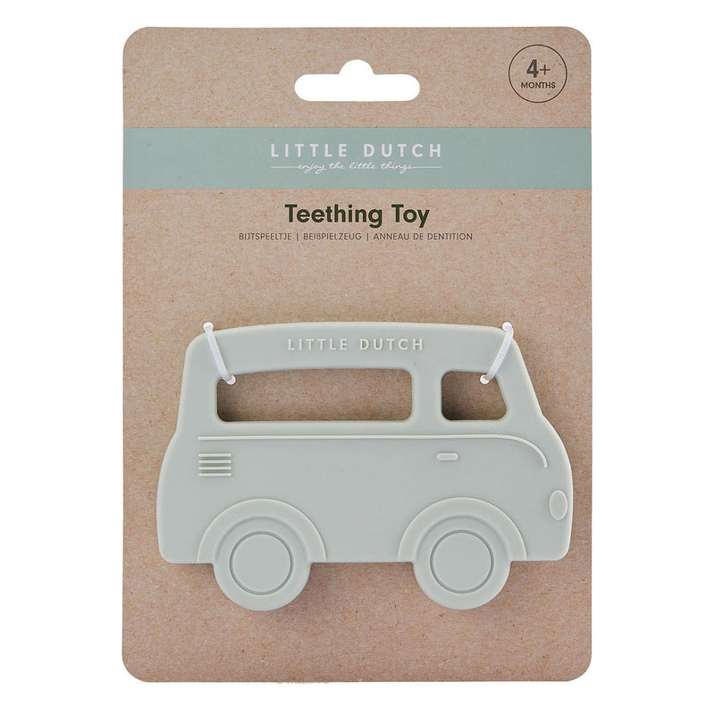 Load image into Gallery viewer, Little dutch siliconen bijtring bus
