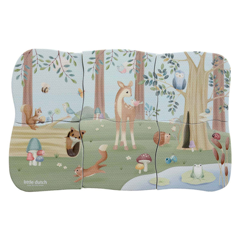 Load image into Gallery viewer, Little dutch forest friends badpuzzel
