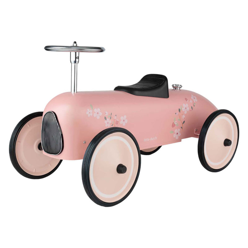 Load image into Gallery viewer, Little dutch retro loopauto roze
