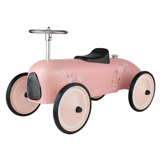 Little dutch retro loopauto roze