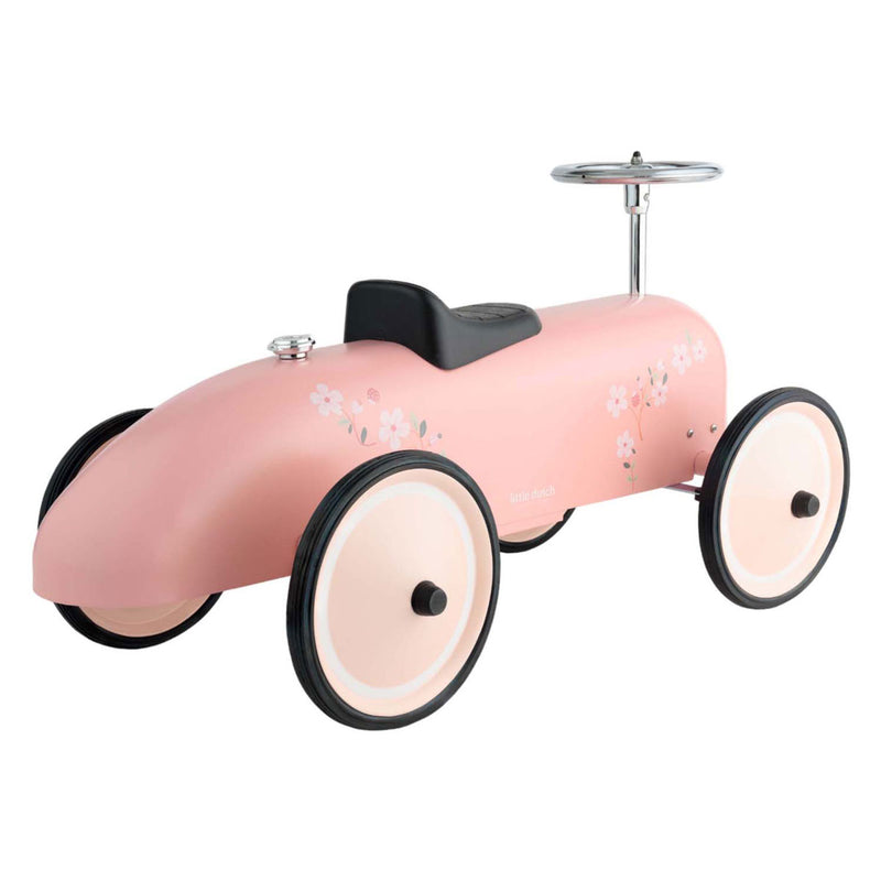 Load image into Gallery viewer, Little dutch retro loopauto roze
