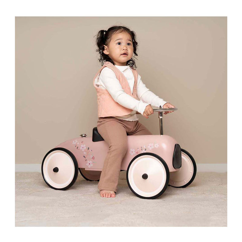 Load image into Gallery viewer, Little dutch retro loopauto roze
