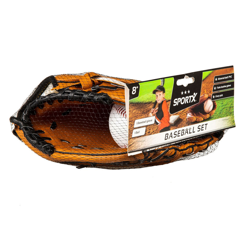 Load image into Gallery viewer, Sportx honkbal handschoen met bal
