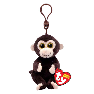 Ty beanie babies bellies clip matteo monkey, 10cm