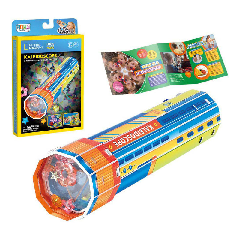 Load image into Gallery viewer, Cubic fun 3d puzzel national geographic stem kaleidoscoop
