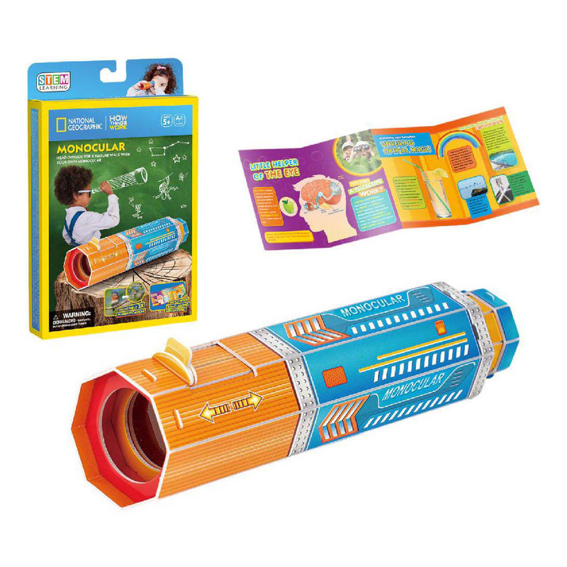 Load image into Gallery viewer, Cubic fun 3d puzzel national geographic stem monoculair

