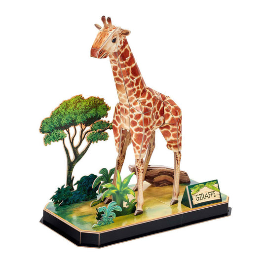 Cubic fun 3d puzzel giraffe