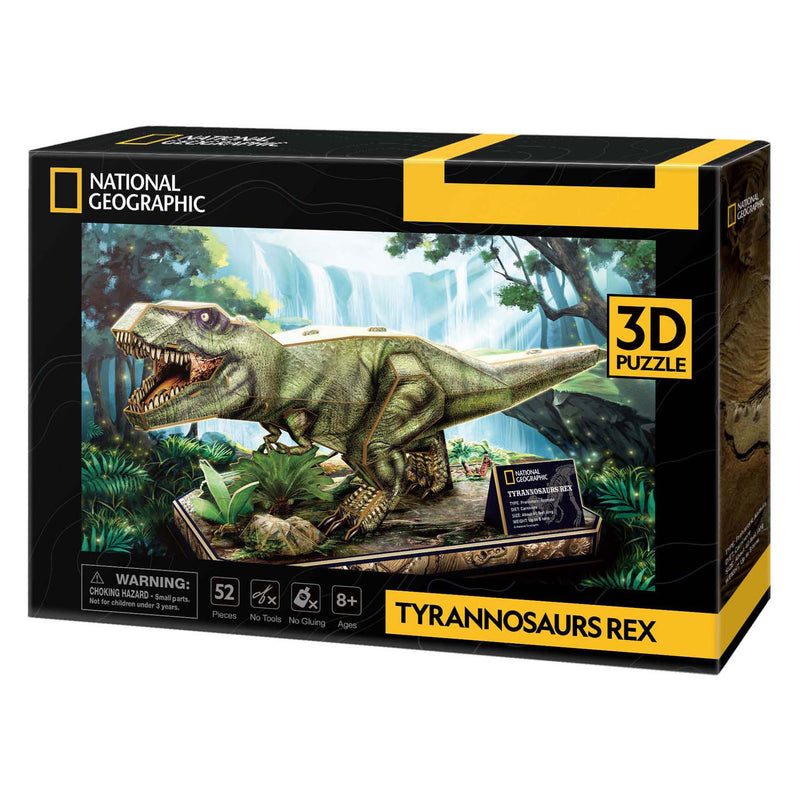 Load image into Gallery viewer, National geographic 3d puzzel tyrannosaurus rex
