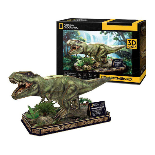 National geographic 3d puzzel tyrannosaurus rex