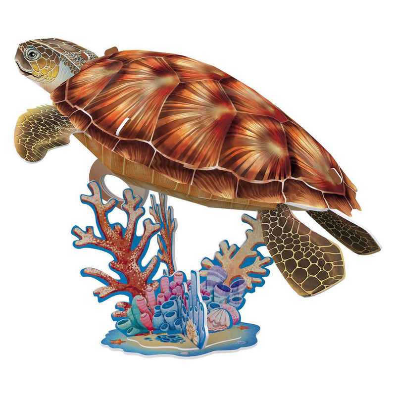 Load image into Gallery viewer, Cubic fun 3d puzzel national geographic zee schildpad
