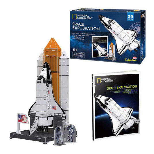 Cubic fun 3d puzzel national geographic ruimte ontdekken